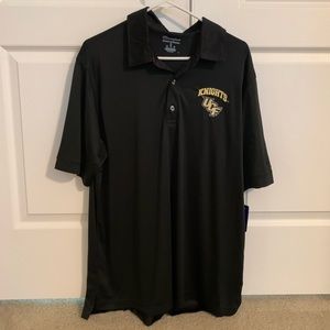 Men’s UCF Knights black polo